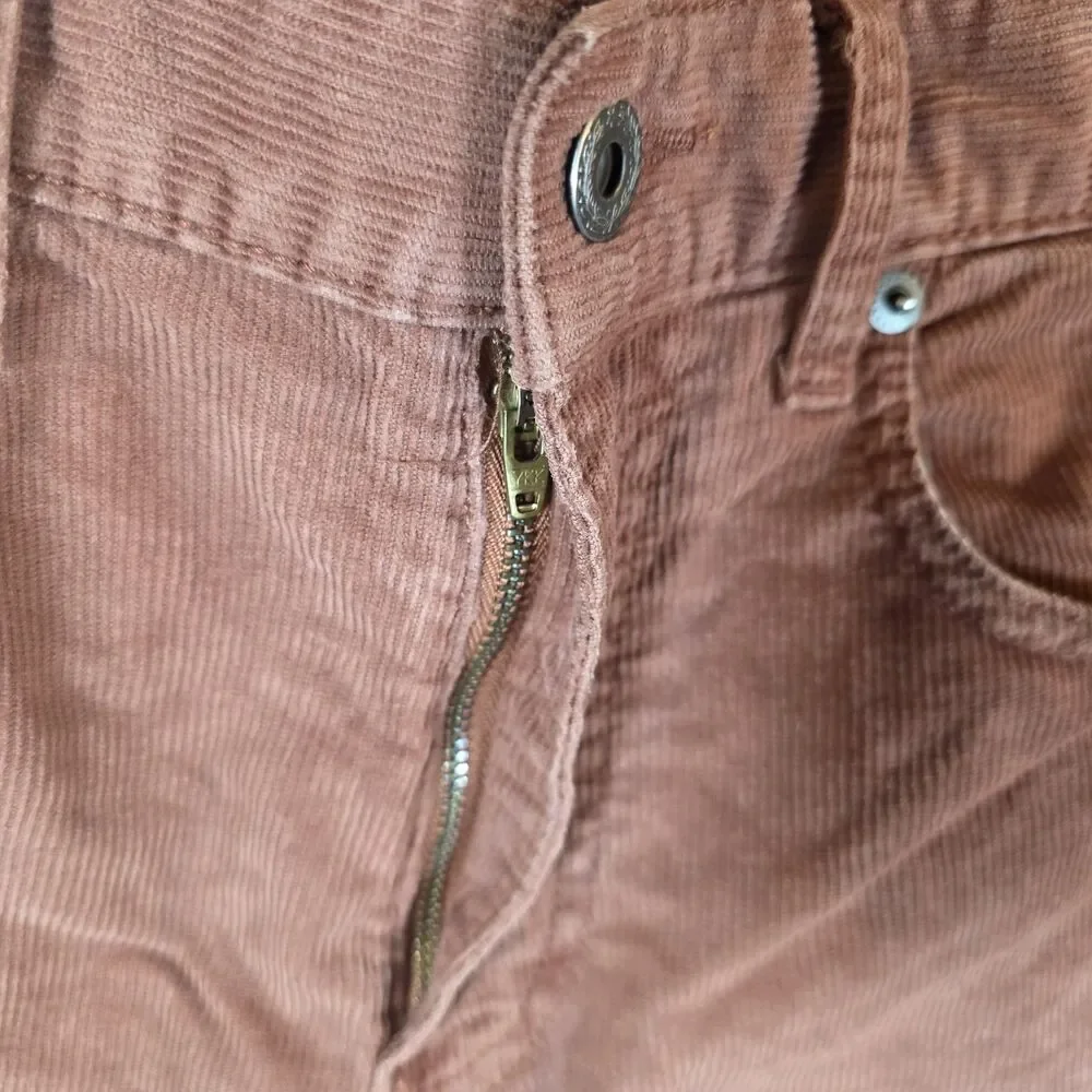 J.Crew 770 Slim Fit Brown Corduroy Stretch Tapered Pants Waist 29